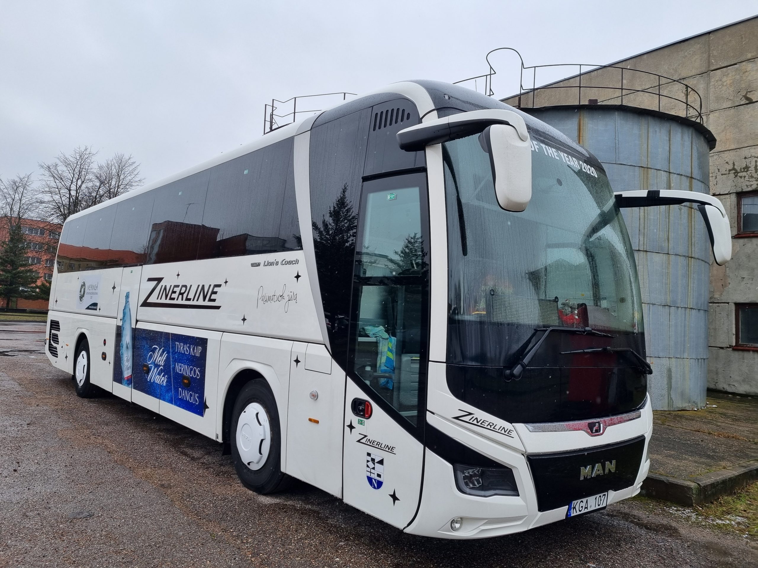 MAN Lion's Coach autobuso salonas