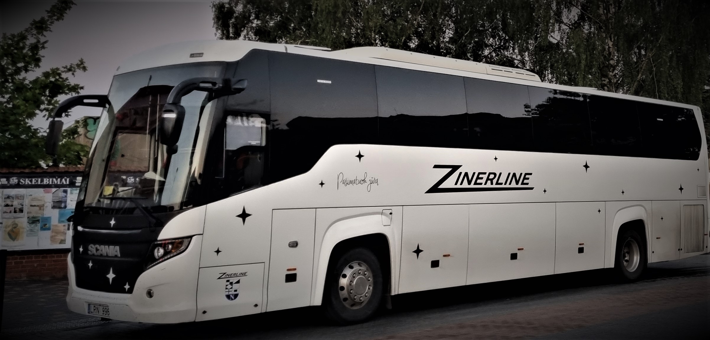 Scania Higer autobuso salonas